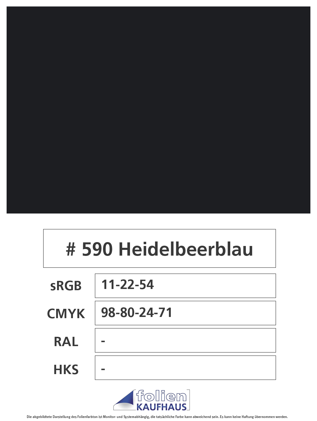 Oracal 751 - 590 Heidelbeerblau