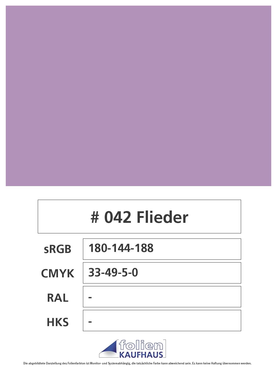 Oracal 751 - 042 Flieder