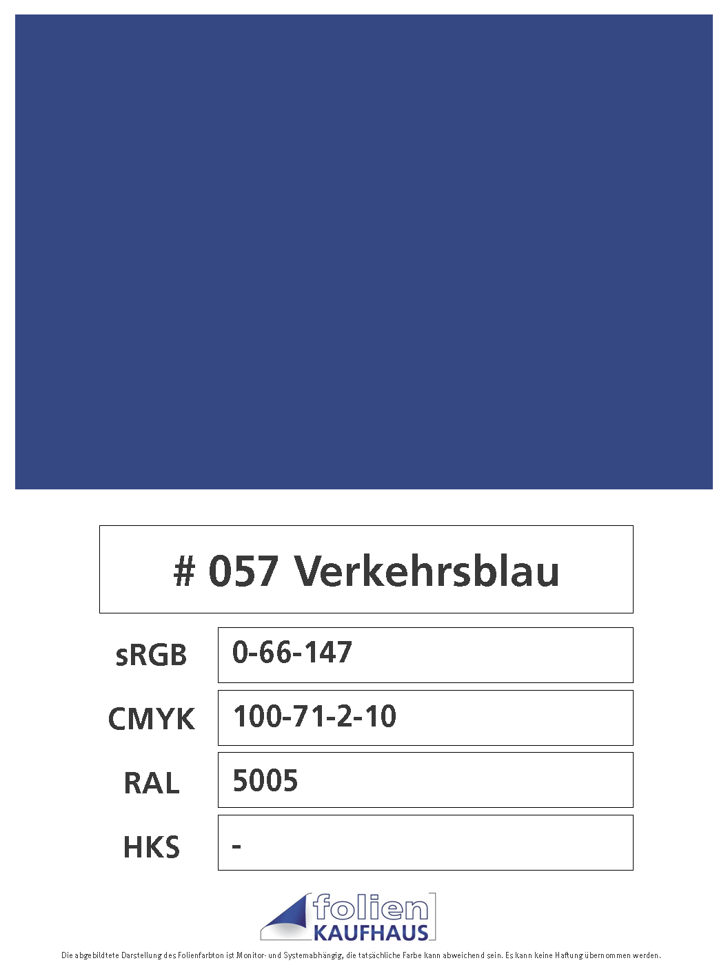 Oracal 751 - 057 Verkehrsgrau